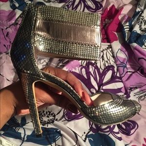 Silver heels